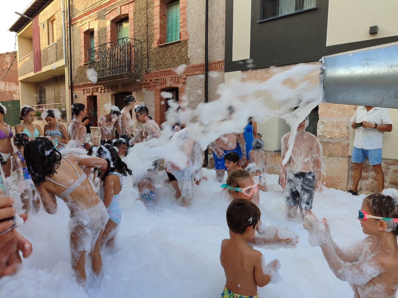 Fiesta de la espuma.